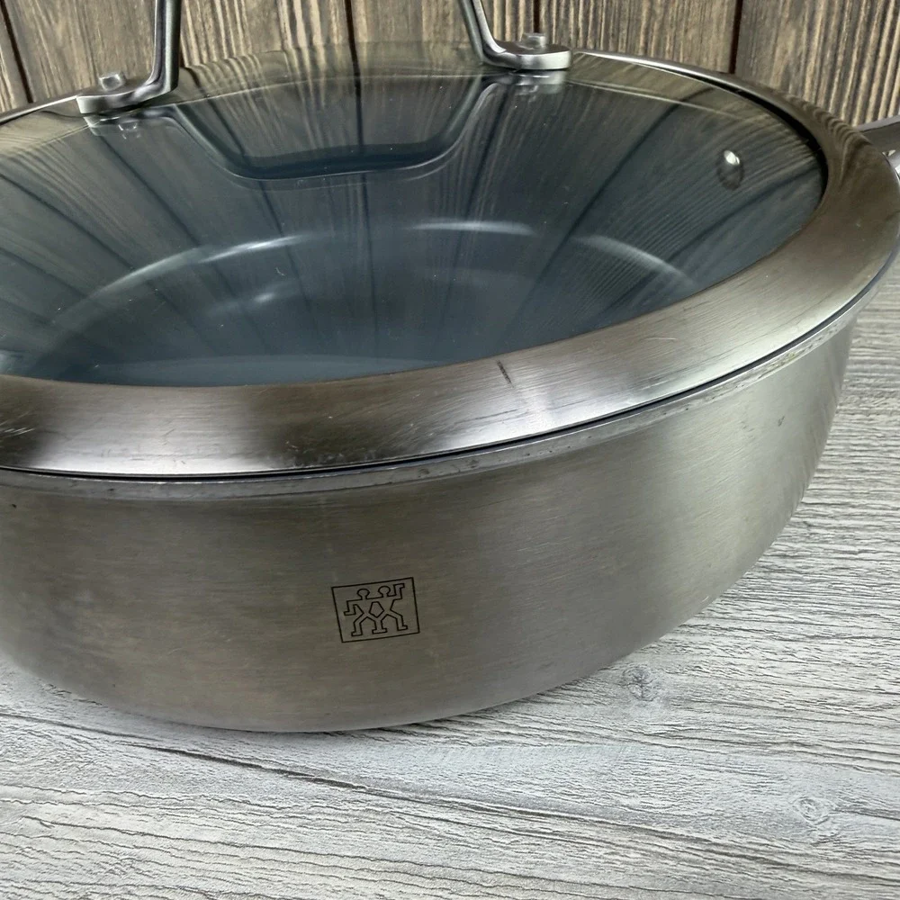 ZWILLING Spirit 3-ply 3-qt Stainless Steel Saute Pan